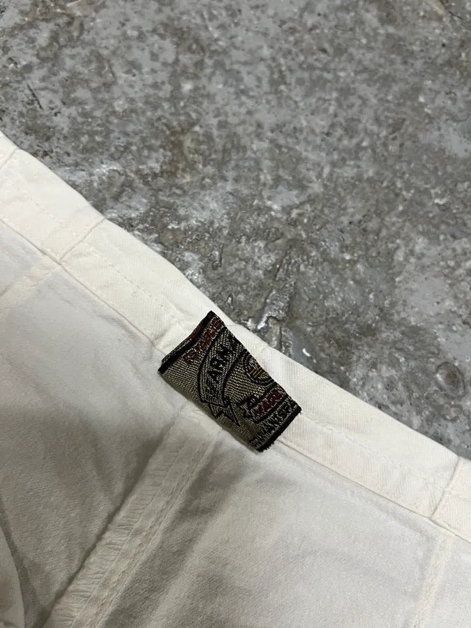 1990s Giorgio Armani White Tiger Shorts (M) LKTWkut 7