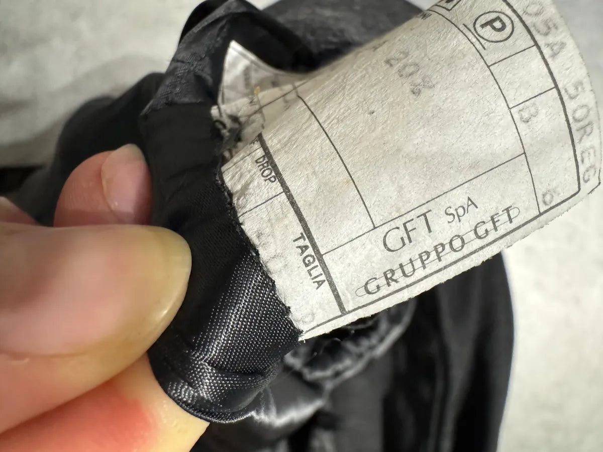 1990s Giorgio Armani Wool Grey Long Trench Coat (M) 9