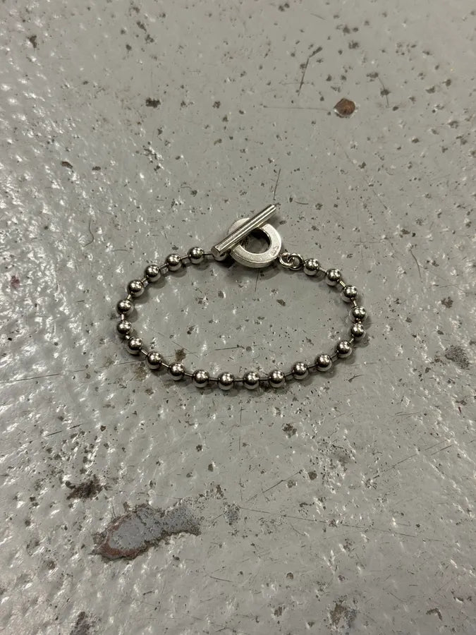 1990s Gucci Ball 925 Sterling Silver Bracelet CvyZfHO 0