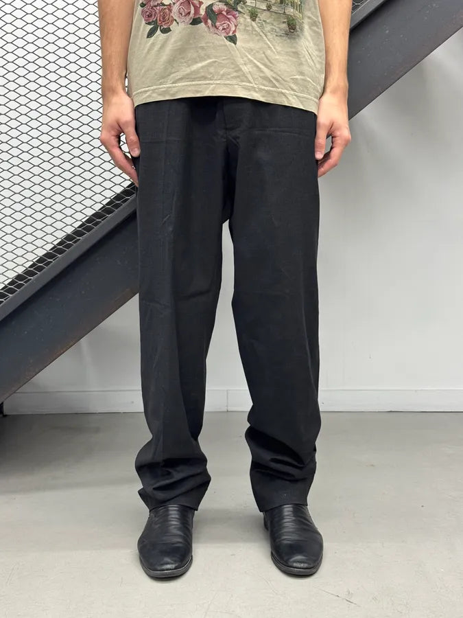 1990s Gucci Black Suit Trousers Pants by Tom Ford mLXQCMt 0