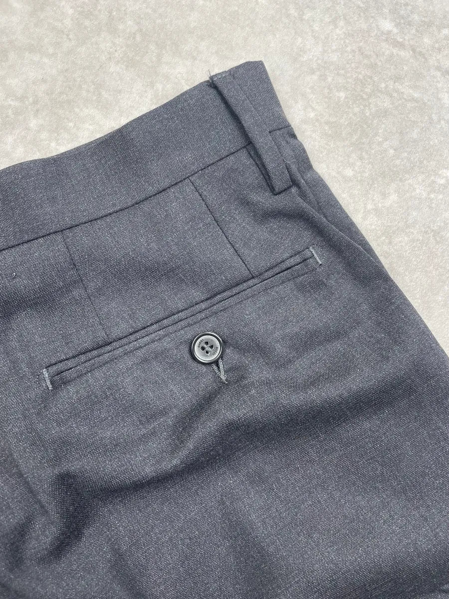 1990s Gucci Black Suit Trousers Pants by Tom Ford mLXQCMt 6