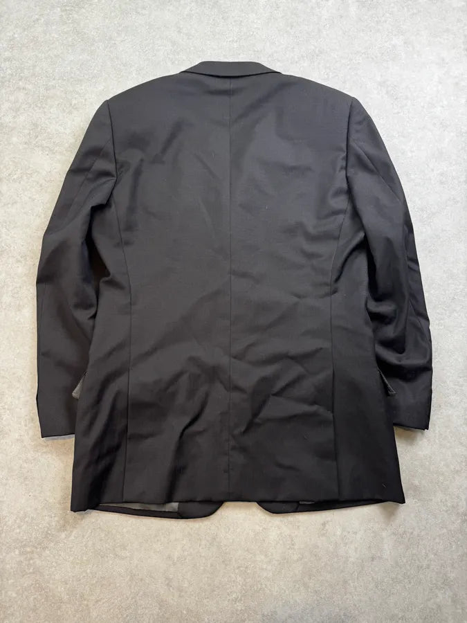 1990s Gucci Dark Grey Tailored Blazer Jacket by Tom Ford yNXKgVF 1