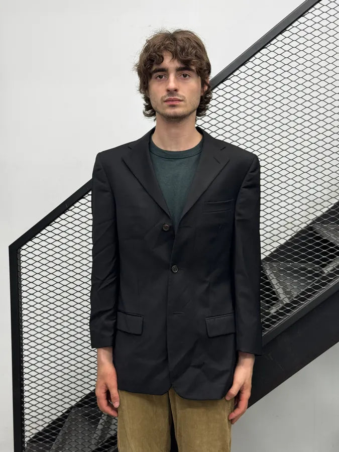 1990s Gucci Dark Grey Tailored Blazer Jacket by Tom Ford yNXKgVF 2