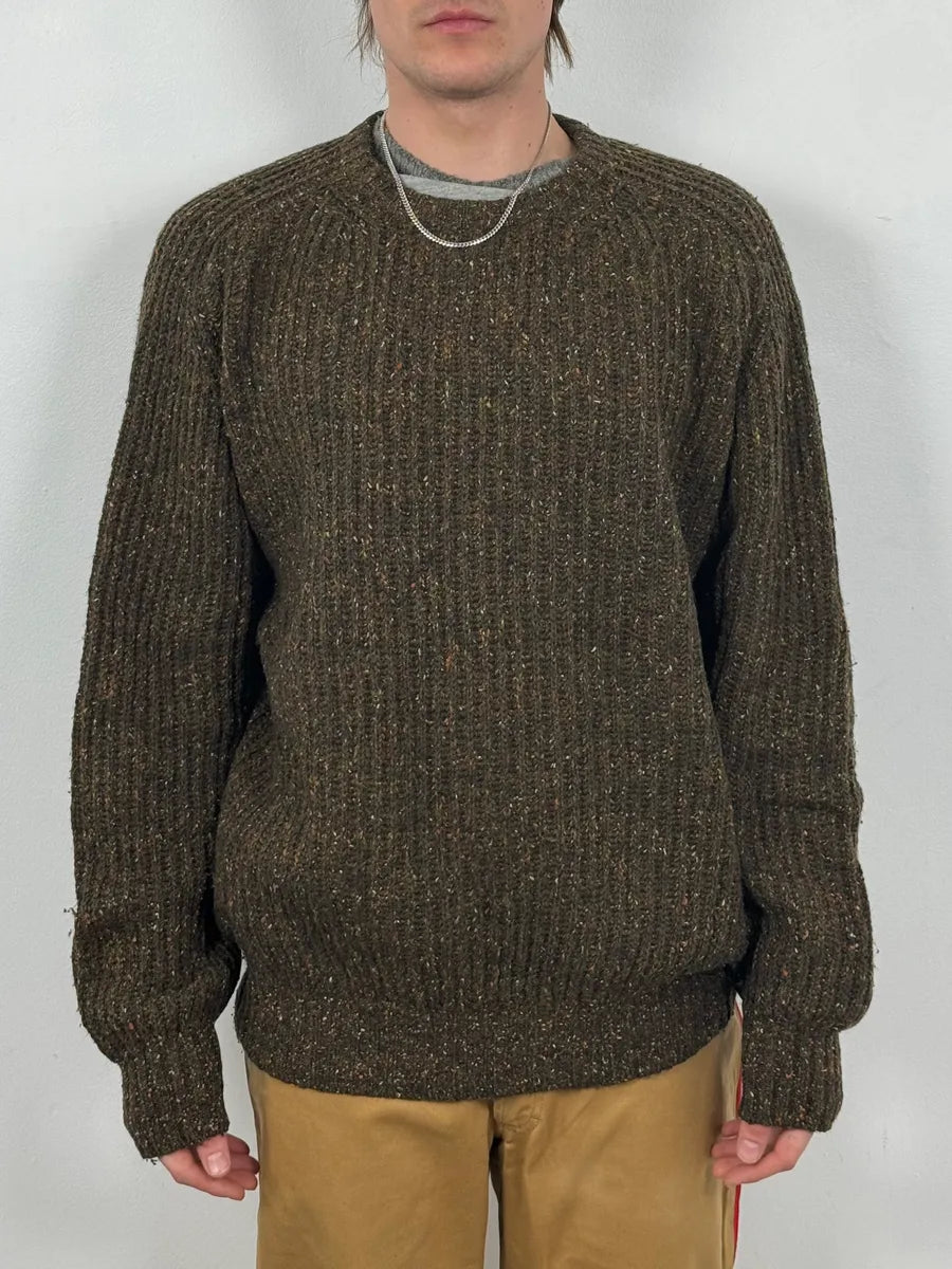 1990s Gucci Brown Italian Wool Premium Sweater KMIgBPD 1