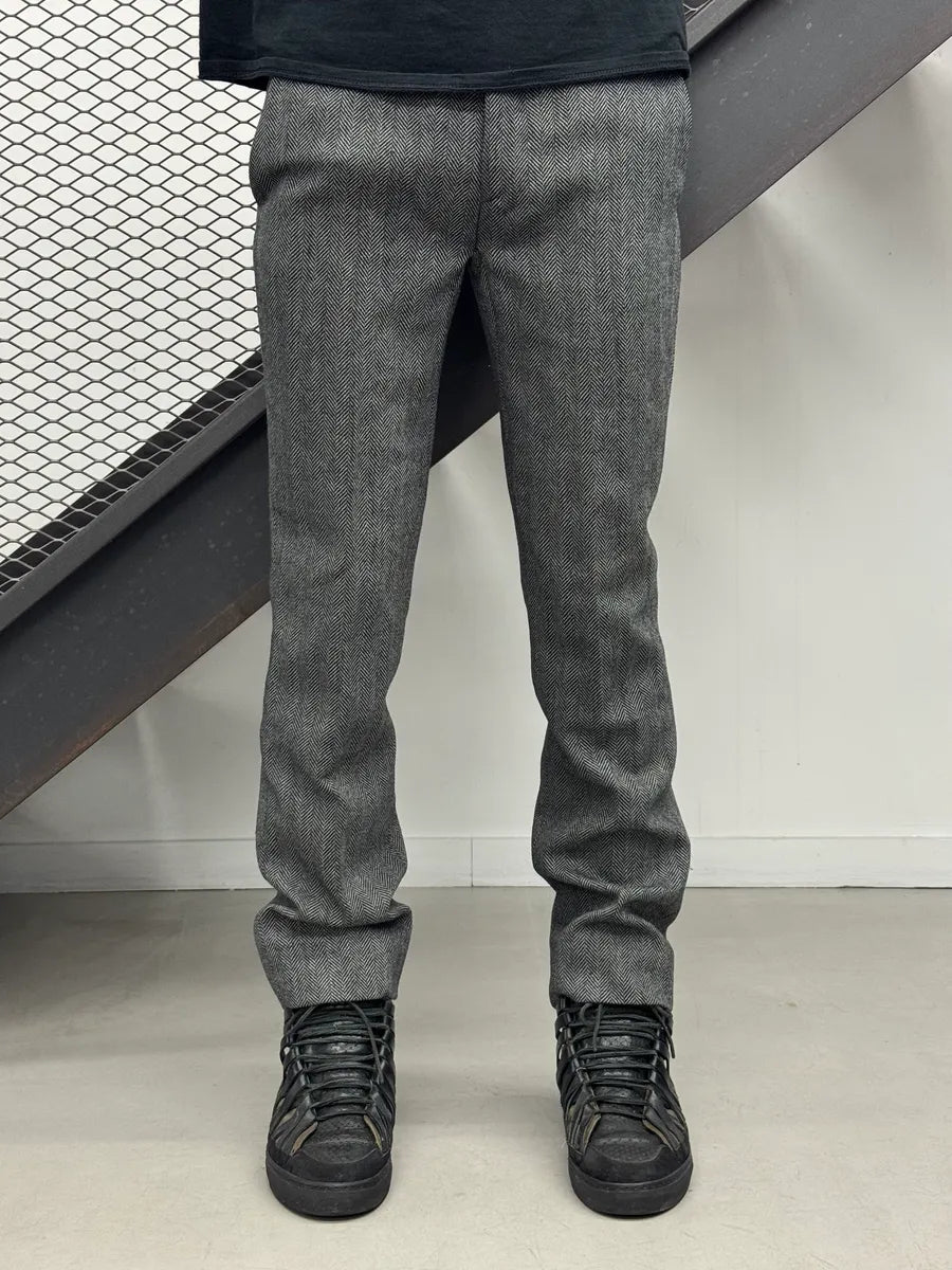 1990s Gucci Classy Grey Wool Pants by Tom Ford TUAtgfk 1