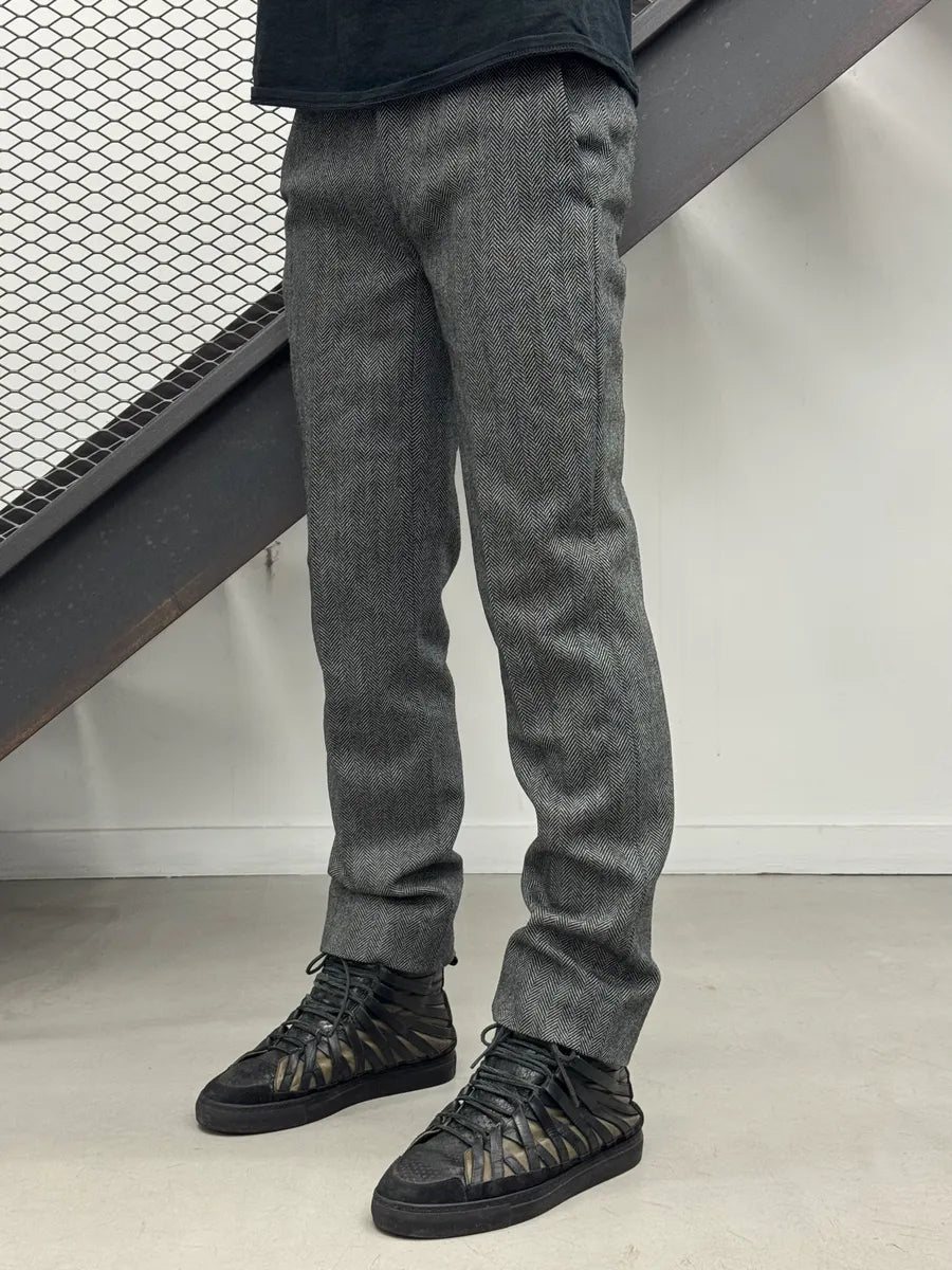 1990s Gucci Classy Grey Wool Pants by Tom Ford TUAtgfk 2