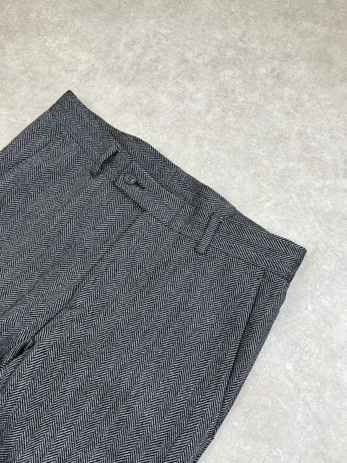 1990s Gucci Classy Grey Wool Pants by Tom Ford TUAtgfk 5