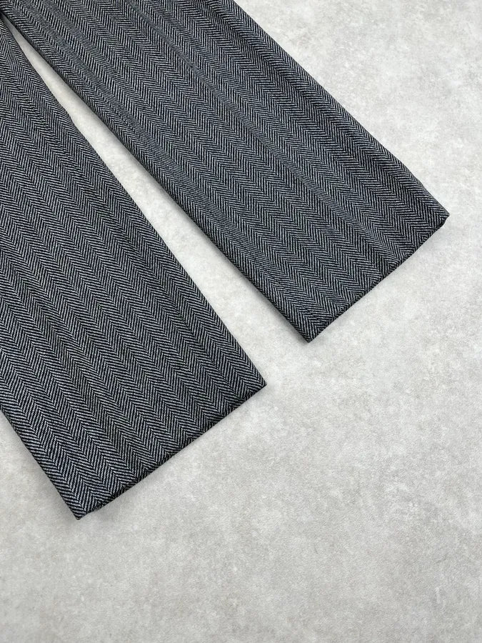 1990s Gucci Classy Grey Wool Pants by Tom Ford TUAtgfk 6