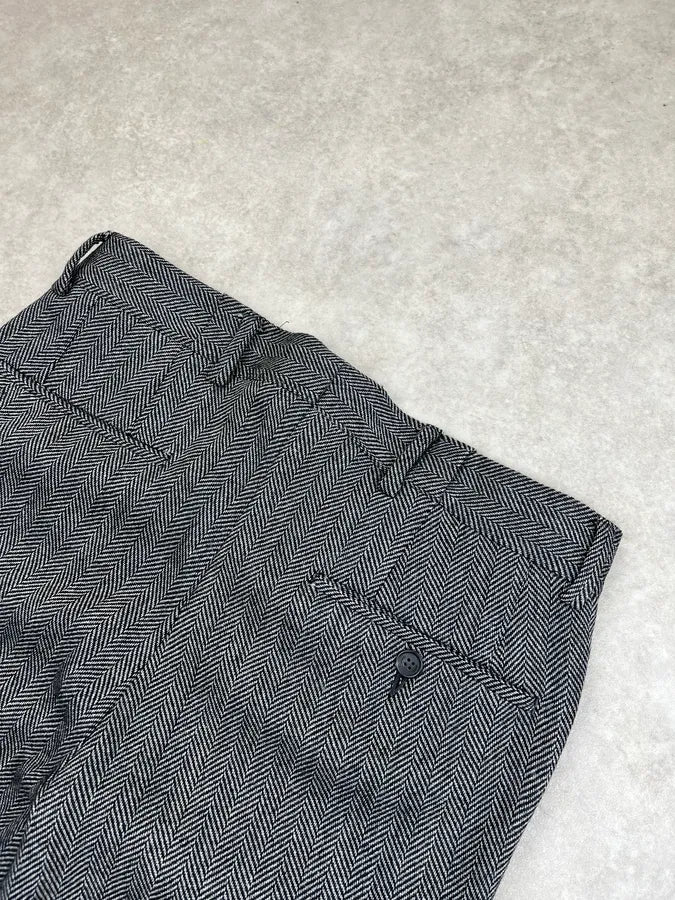 1990s Gucci Classy Grey Wool Pants by Tom Ford TUAtgfk 7