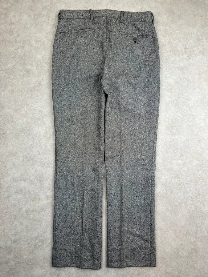 1990s Gucci Grey Wool Pants by Tom Ford EKumrgb 4