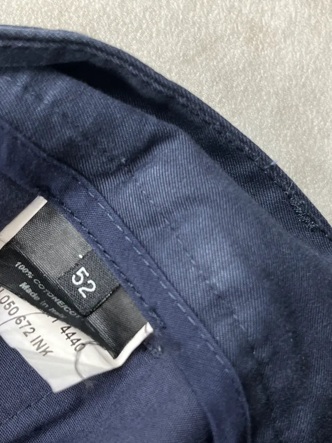 1990s Gucci Navy Cotton Chino Pants by Tom Ford IRXKGJZ 9