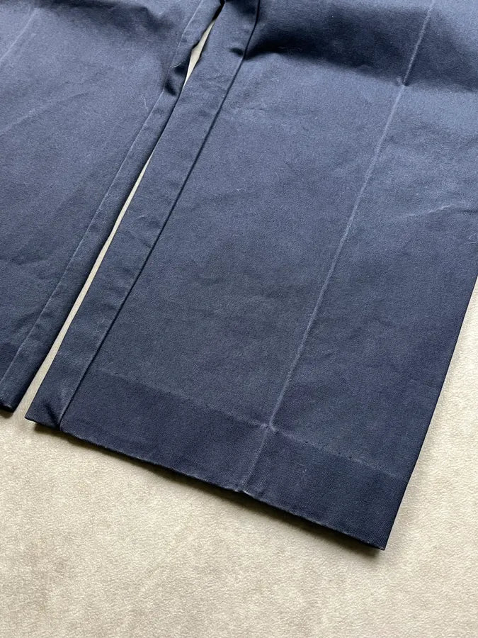 1990s Gucci Navy Cotton Chino Pants by Tom Ford IRXKGJZ 7