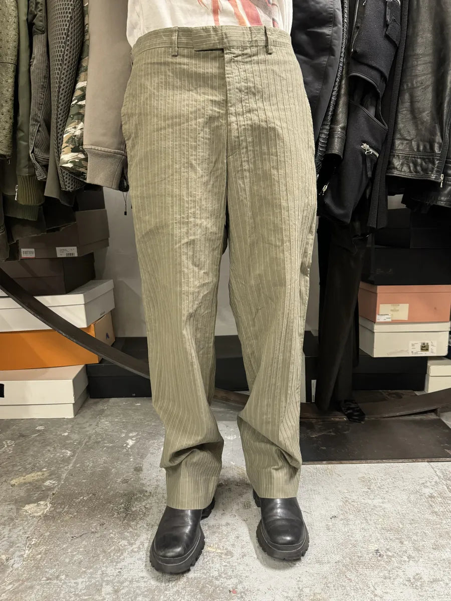 1990s Hermes Beige Lined Cozy Pants iajhAHd 3