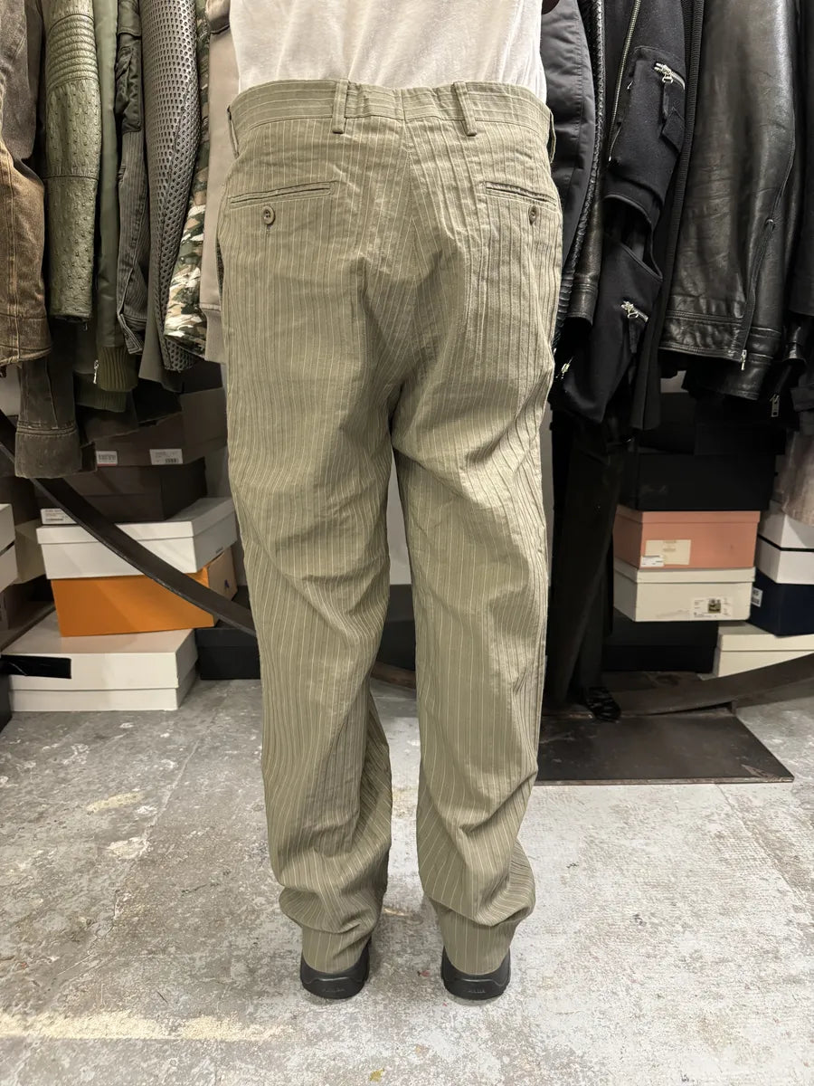 1990s Hermes Beige Lined Cozy Pants iajhAHd 4