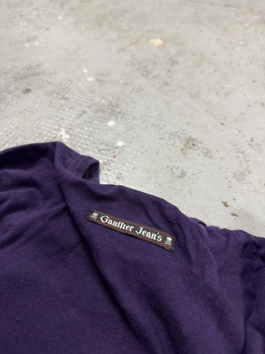 1990s Jean Paul Gaultier Asian Dragon Purple Longsleeves tWcIono 5