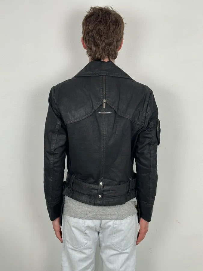 2000s Jean Paul Gaultier Black Detachable 2 in 1 Multi-Pocket Trench Jacket aukvYmr 5