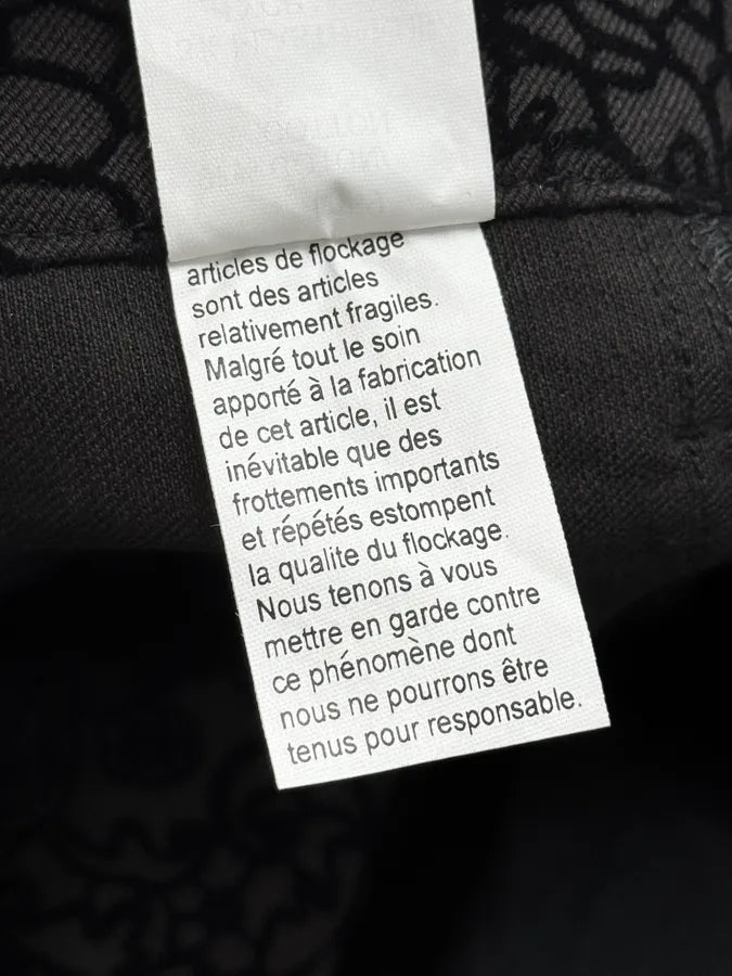 1990s Jean Paul Gaultier Black Flower Velvet Patrern Skirt NFGaKqy 13