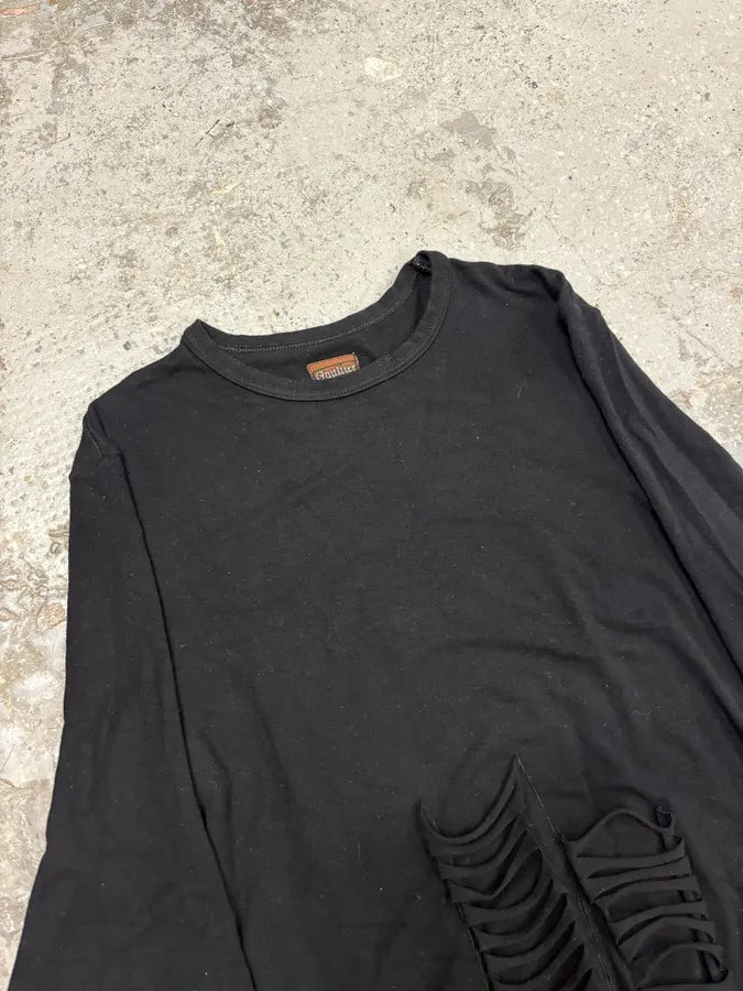 1990s Jean Paul Gaultier Black Obscure Extra Longsleeves CCyBNYa 4