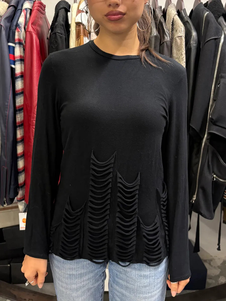 1990s Jean Paul Gaultier Black Obscure Extra Longsleeves CCyBNYa 1