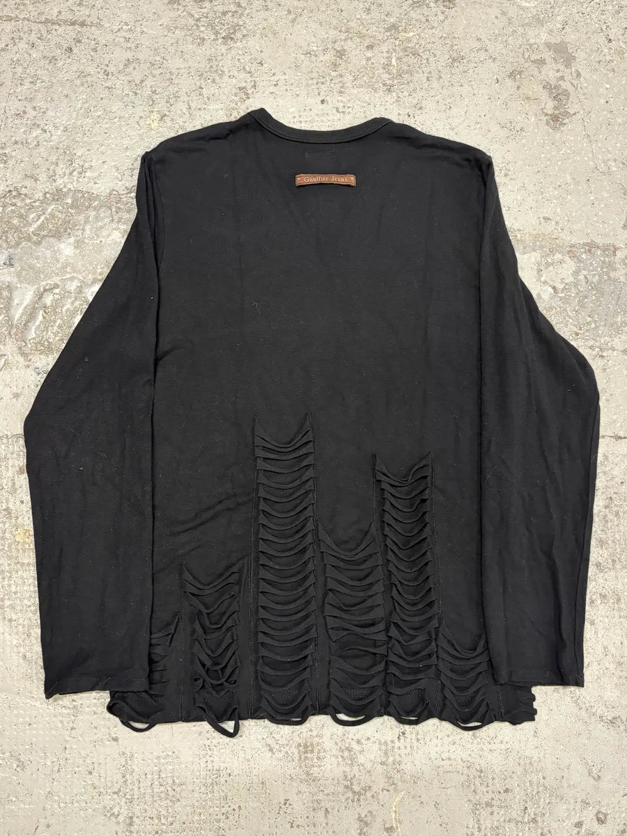 1990s Jean Paul Gaultier Black Obscure Extra Longsleeves CCyBNYa 5