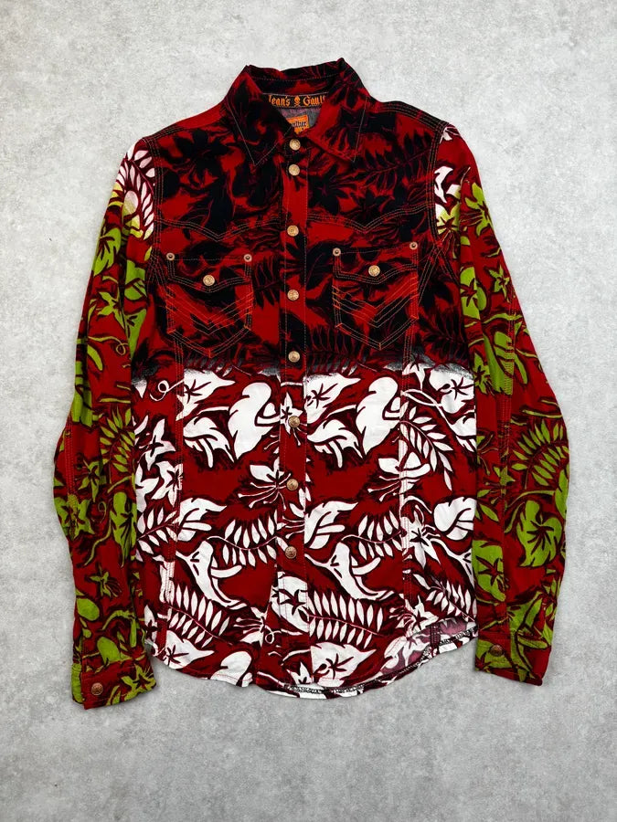 1990s Jean Paul Gaultier Hawaiian Shirt QRAijFI 0