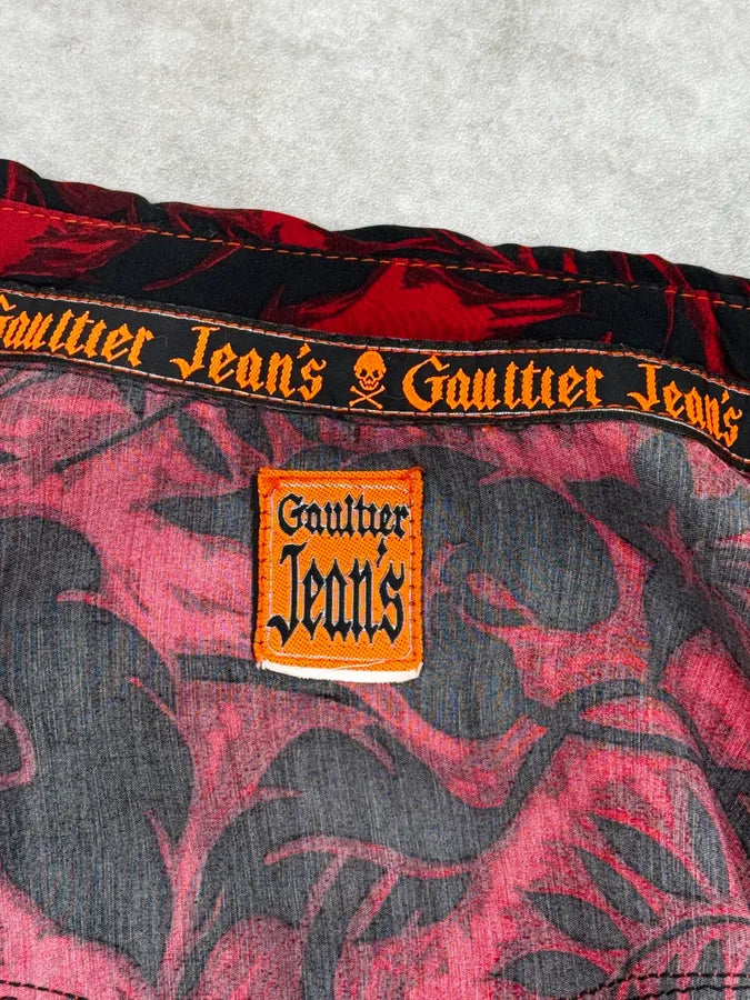 1990s Jean Paul Gaultier Hawaiian Shirt QRAijFI 11