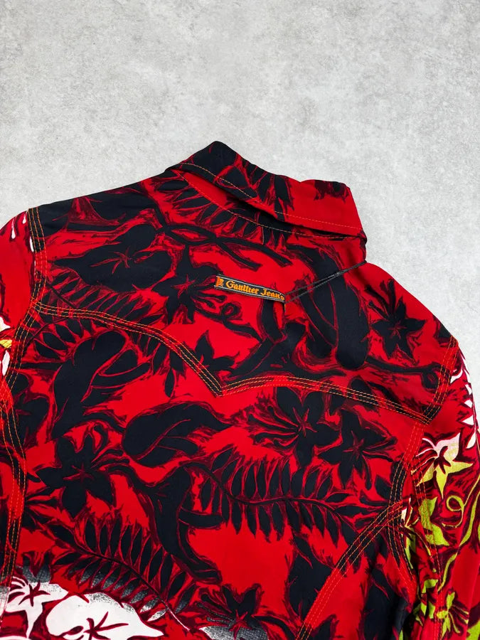 1990s Jean Paul Gaultier Hawaiian Shirt QRAijFI 5