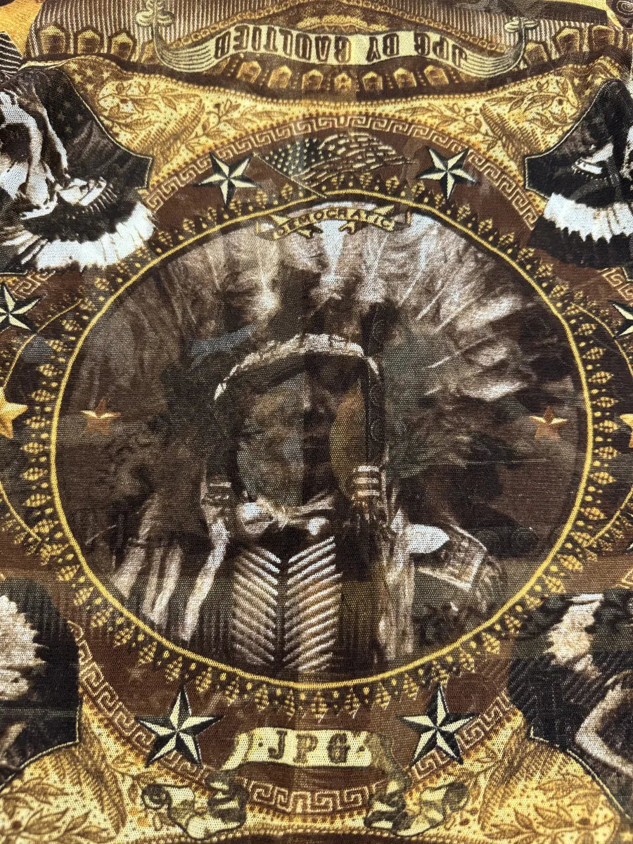 1990s Jean Paul Gaultier Native American Indian Shirt lSTYFmg 6