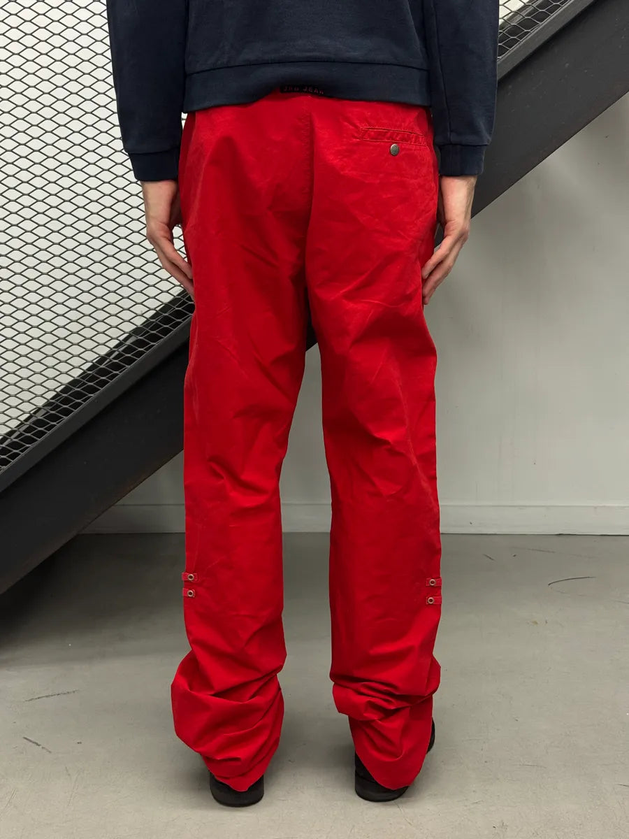 1990s Jean Paul Gaultier Red Cozy Utility Pants yBopIqL 2