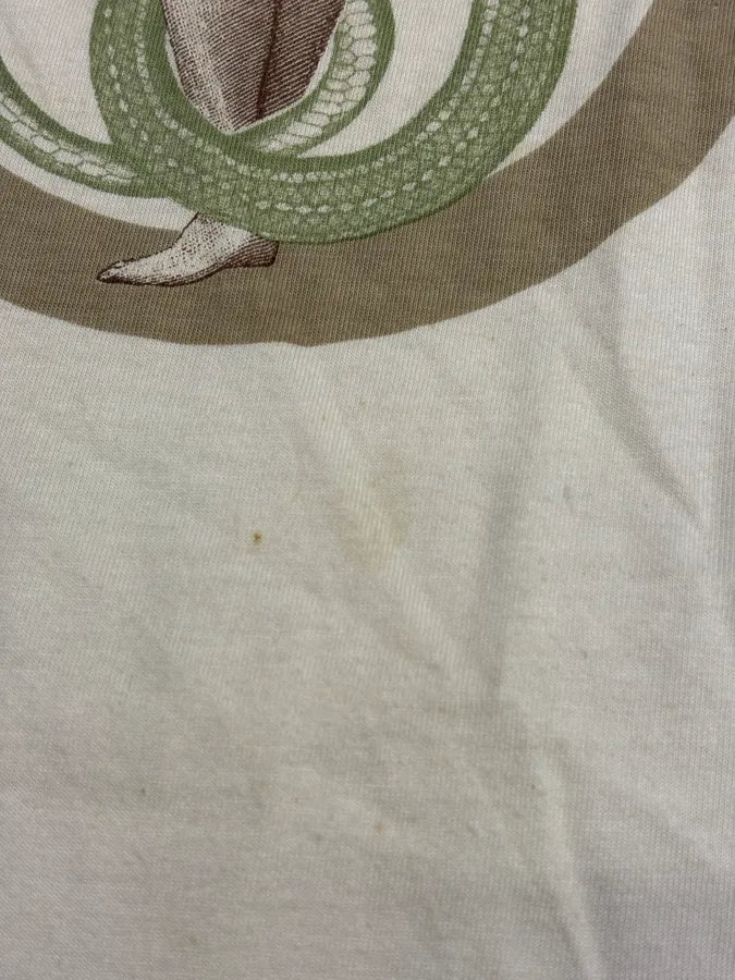 1990s Jean Paul Gaultier Snake Woman Creamy Longsleeves DbxlihG 7