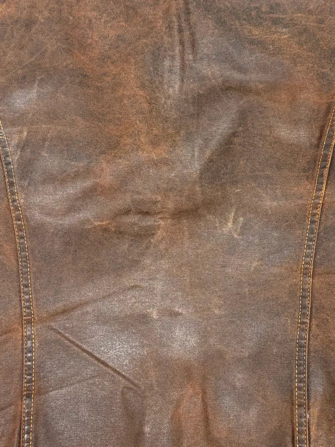 1990s Levi’s Biker Waxed Brown Jacket gUknTSl 9