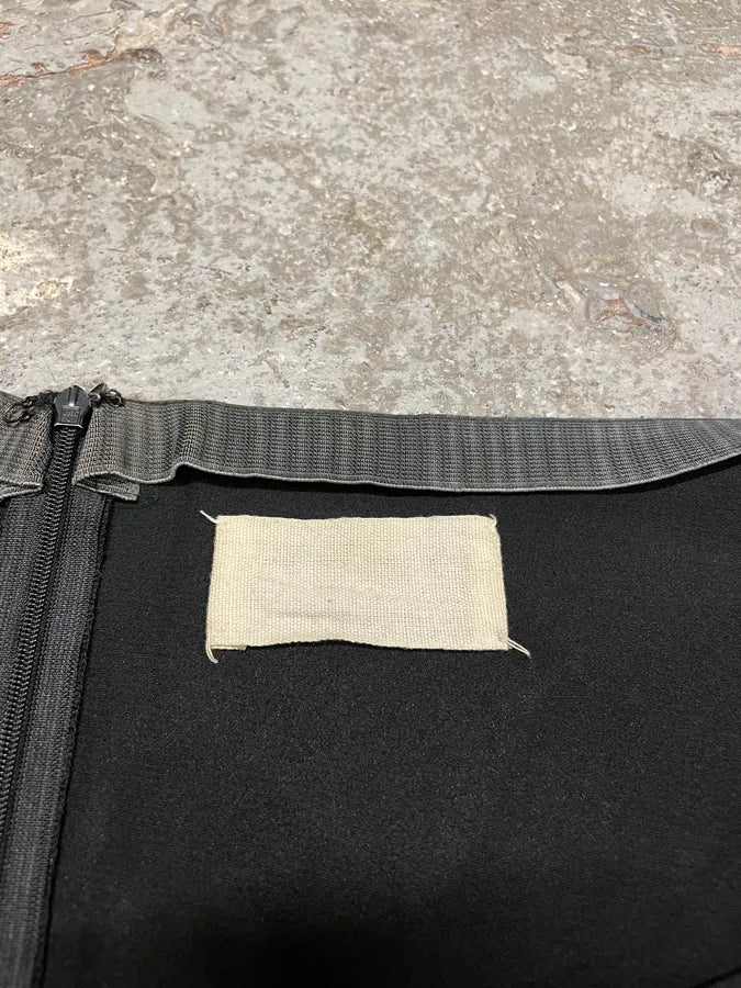 1990s Maison Martin Margiela Black Silk Skirt (M/L) NhnOBAq 7