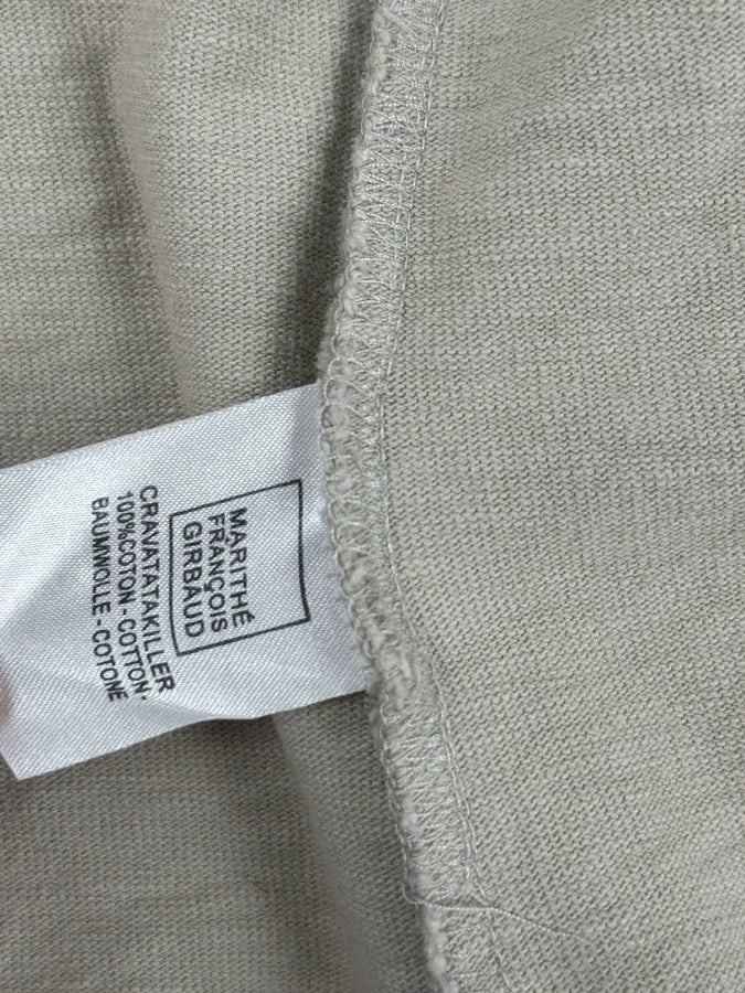 1990s Marithé + François Girbaud Beige Buttoned Light Jacket JwdJkTd 10
