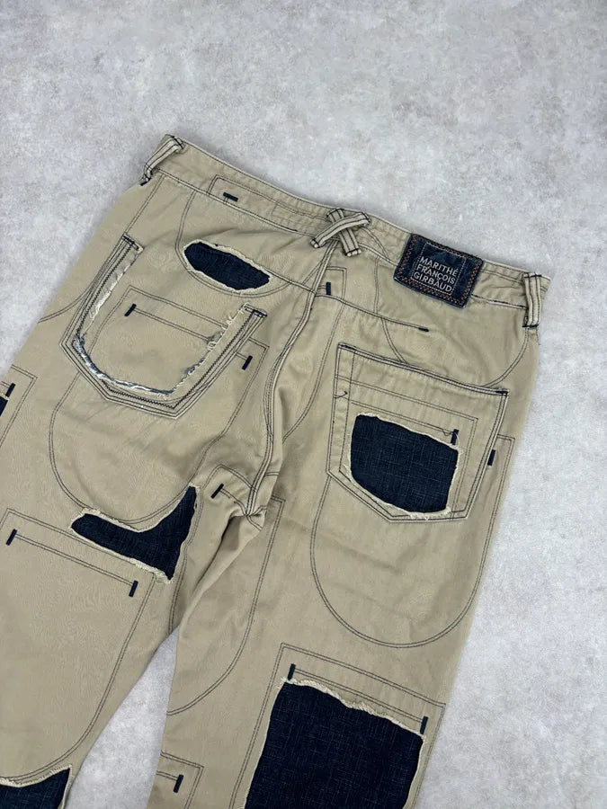 2000s Marithé + François Girbaud Beige Cargo Pants eOGDcUL 6