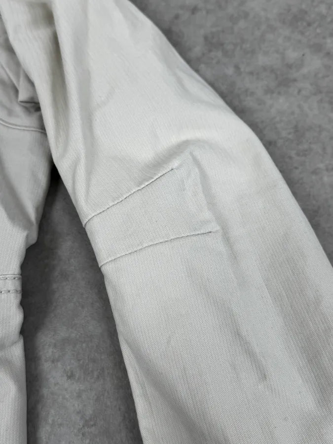 1990s Marithé + François Girbaud Beige Saharienne Jacket uTPaJQY 10