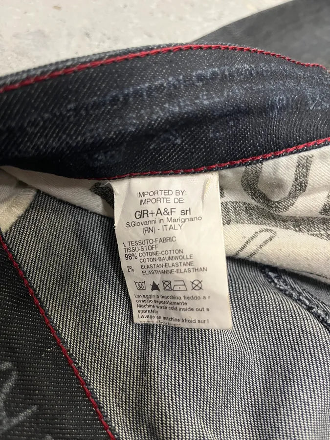 1990s Marithé + François Girbaud Black Denim Jeans pihikno 11