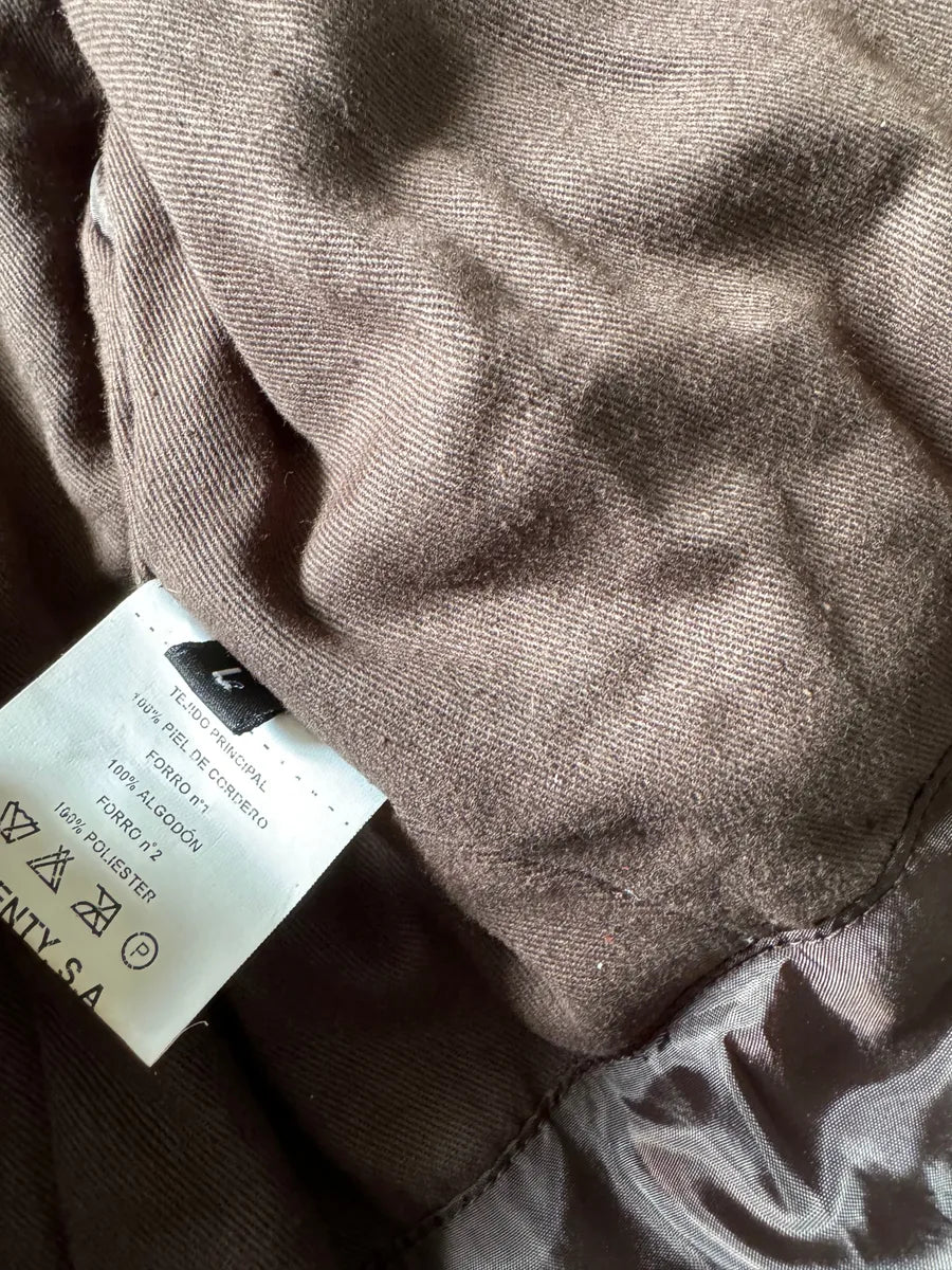 1990s Marithé + François Girbaud Brown Excellence Biker Jacket cYTtIlF 9