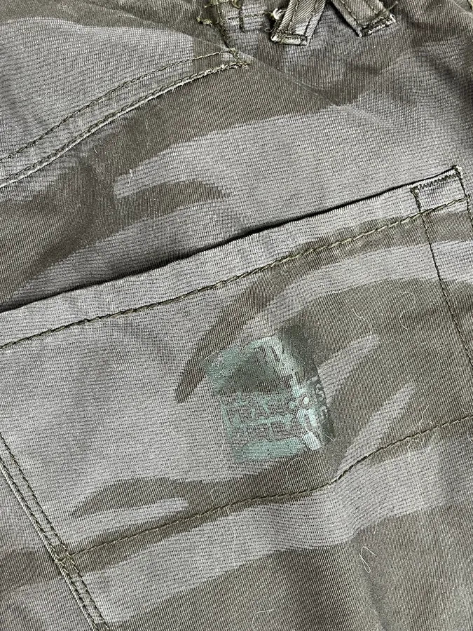 2000s Marithé + François Girbaud Brown Nylon Tattoo Large Pants fvQeQgQ 10
