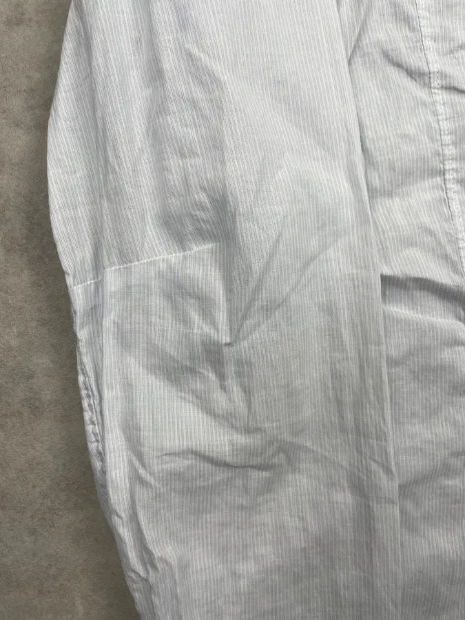2000s Marithé + François Girbaud White USA Flag Graphic Shirt nEdjruM 8
