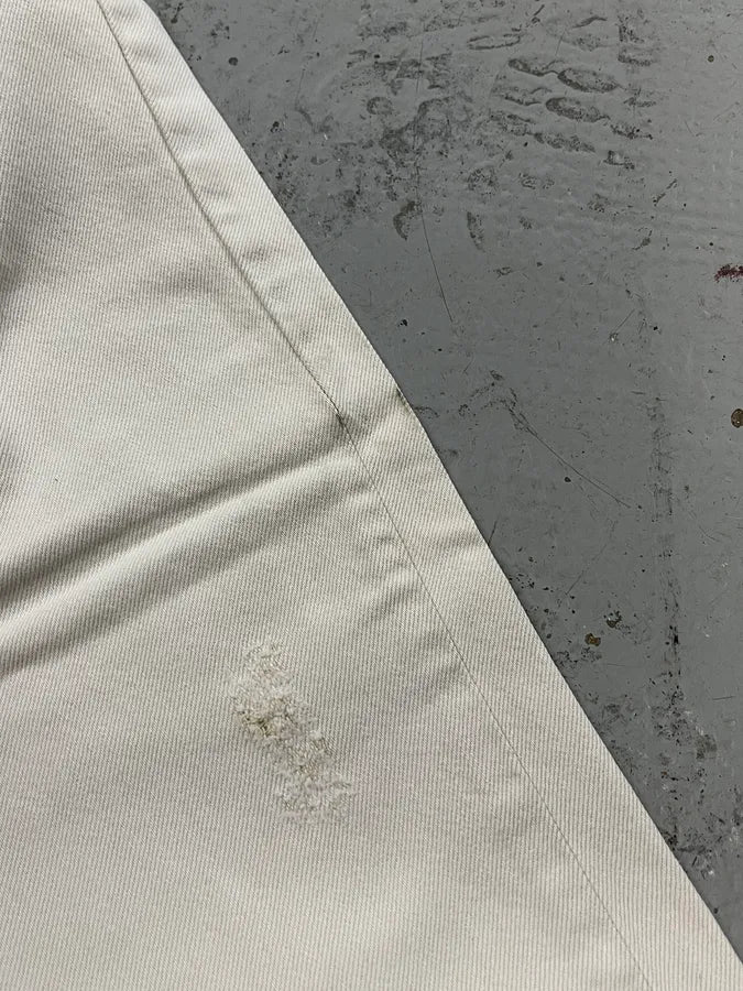 1990s Marithé + François Girbaud Distressed White Jeans ejsTmSP 14
