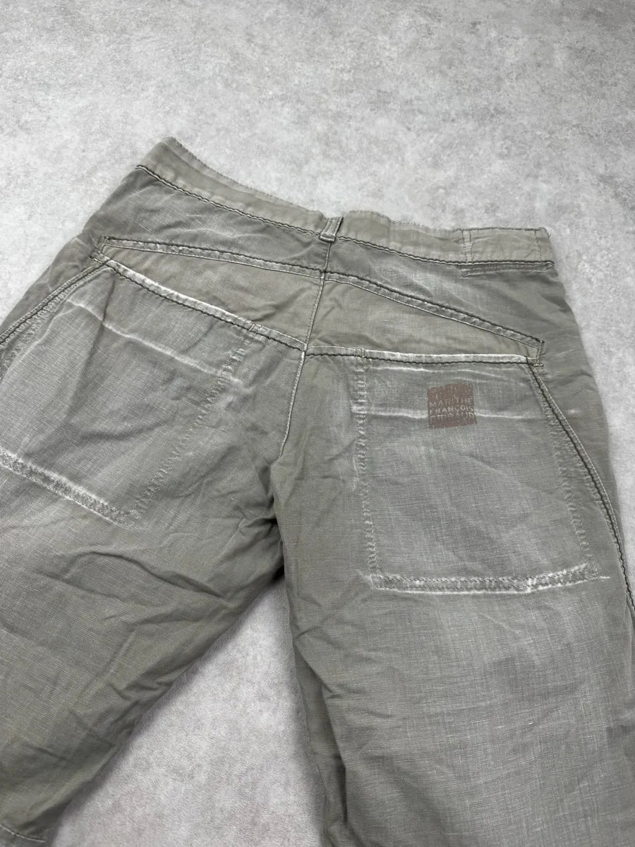 2000s Marithé + François Girbaud Faded Grey Denim Jeans XypAXuL 6