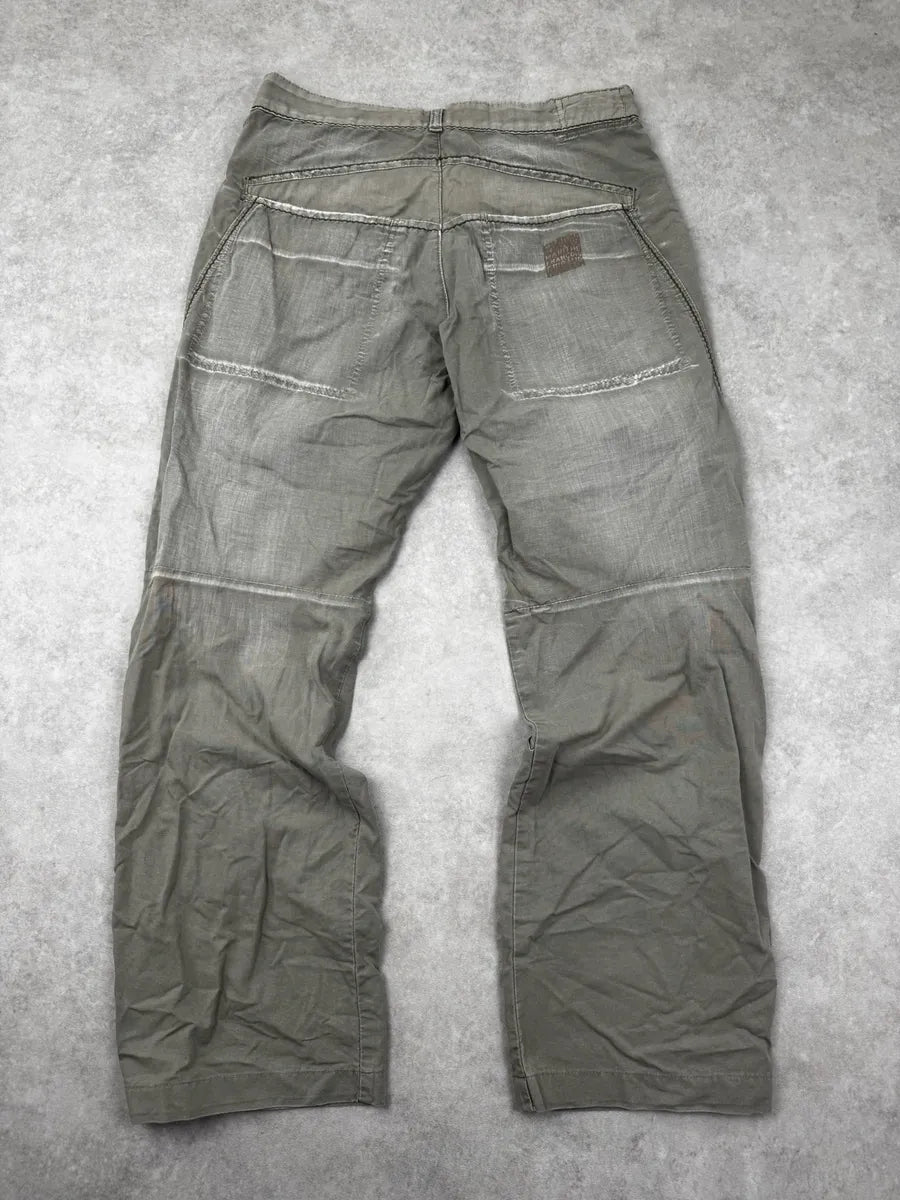 2000s Marithé + François Girbaud Faded Grey Denim Jeans XypAXuL 5
