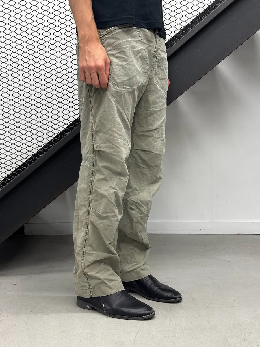2000s Marithé + François Girbaud Faded Grey Denim Jeans XypAXuL 1