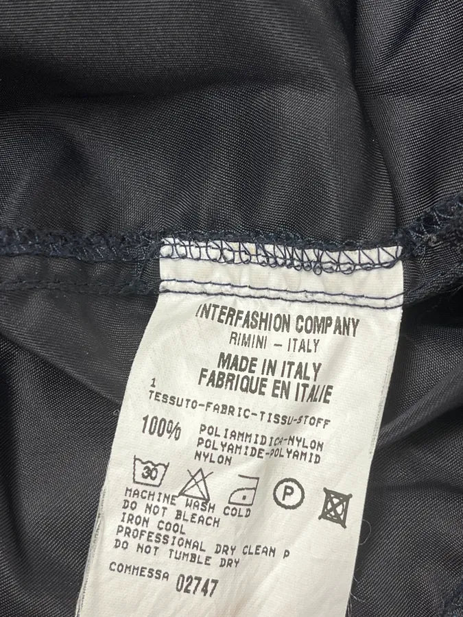 SS1998 Marithé + François Girbaud Navy Nylon Cargo Pocket Jacket upeNCRT 11