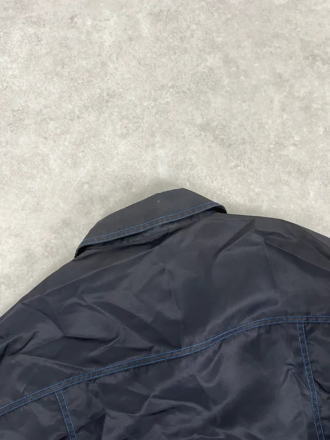 SS1998 Marithé + François Girbaud Navy Nylon Cargo Pocket Jacket upeNCRT 6