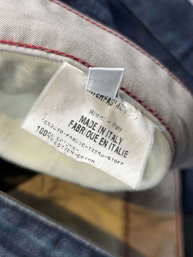 1990s Marithé + François Girbaud Navy Denim Raw Straight Jeans oOSuWsu 12