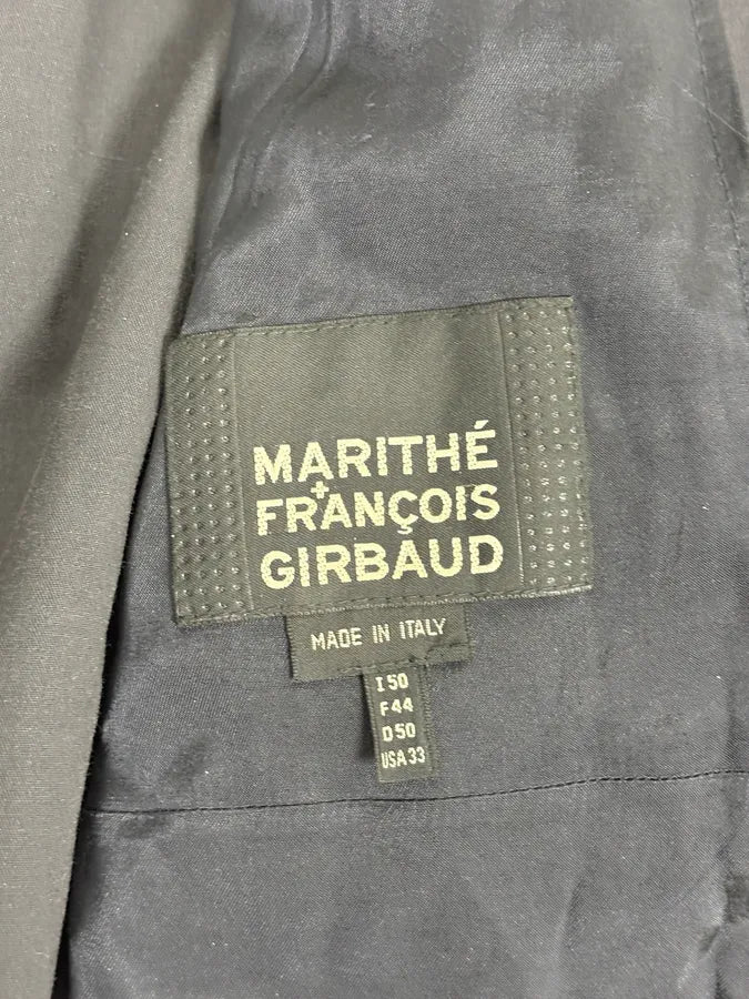 1990s Marithé + François Girbaud Navy Multi-Pocket Nylon Jacket GXytVlL 11