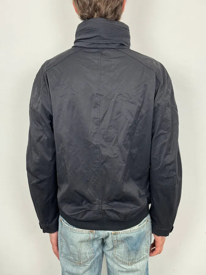 1990s Marithé + François Girbaud Navy Multi-Pocket Nylon Jacket GXytVlL 2