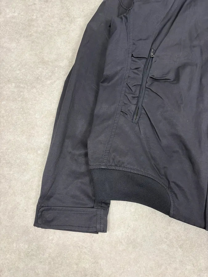 1990s Marithé + François Girbaud Navy Multi-Pocket Nylon Jacket GXytVlL 7