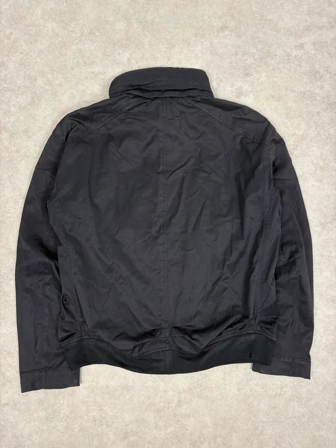 1990s Marithé + François Girbaud Navy Multi-Pocket Nylon Jacket GXytVlL 5